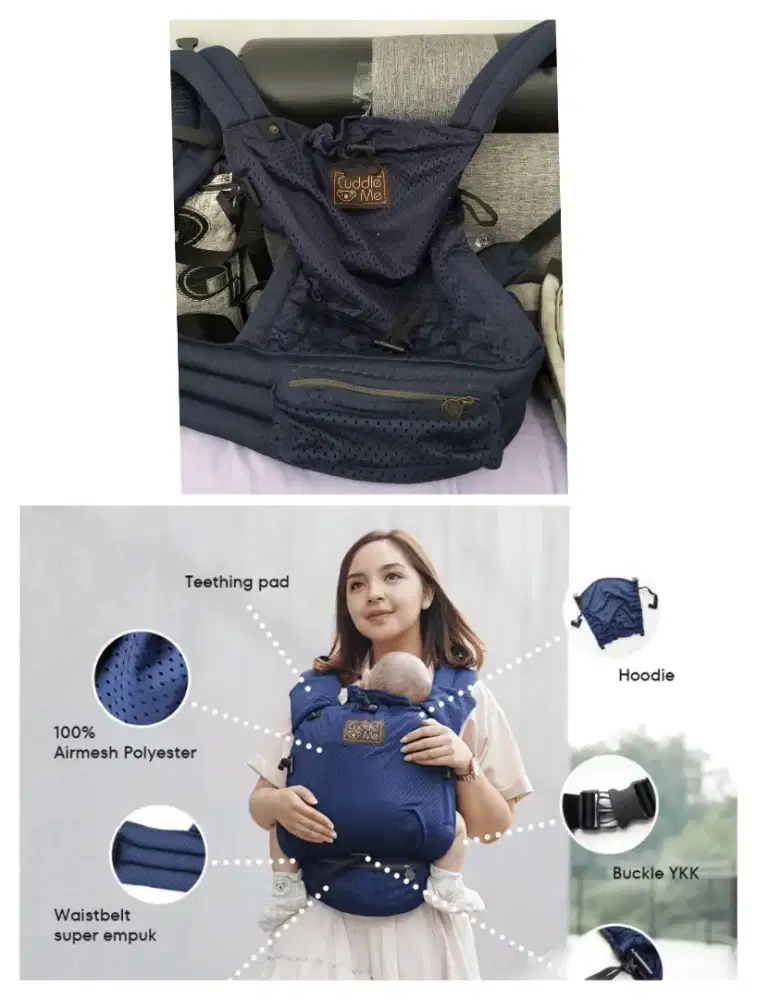 Perlengkapan bayi dari stroller,tas dan gendongan