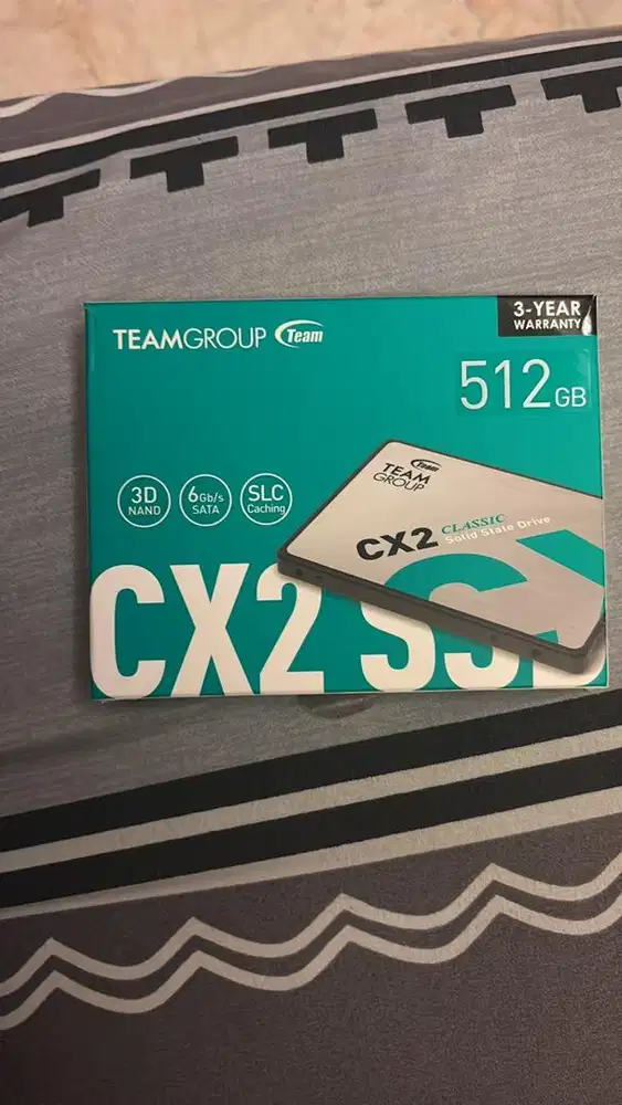 SSD SATA 512GB TeamGroup CX2