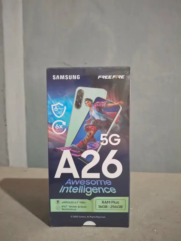 SAMSUNG A26 5G RAM 8+8/256 GB GARANSI RESMI