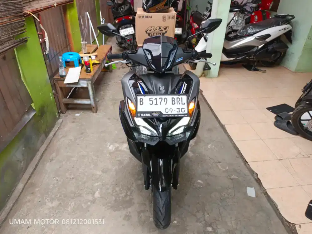 KM 3RB YAMAHA AEROX ALPHA 2025 BLN 9 BS TT 2024 DI CILEDUG ORI HRG PAS