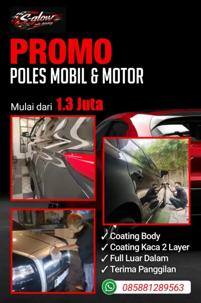 Poles mobil/motor pangilan