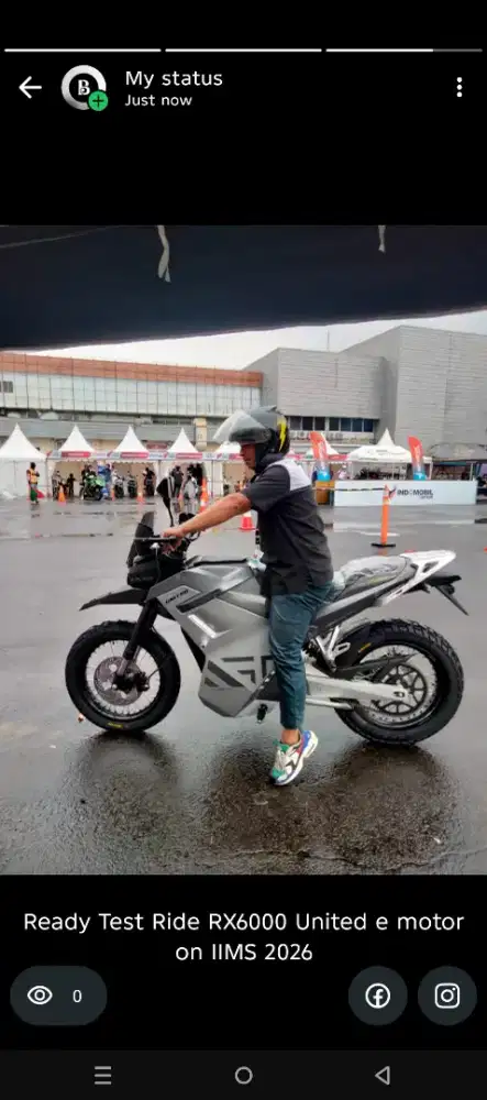 United e motor promo IIMS 2026 silahkan kunjungi booth kami hub saya