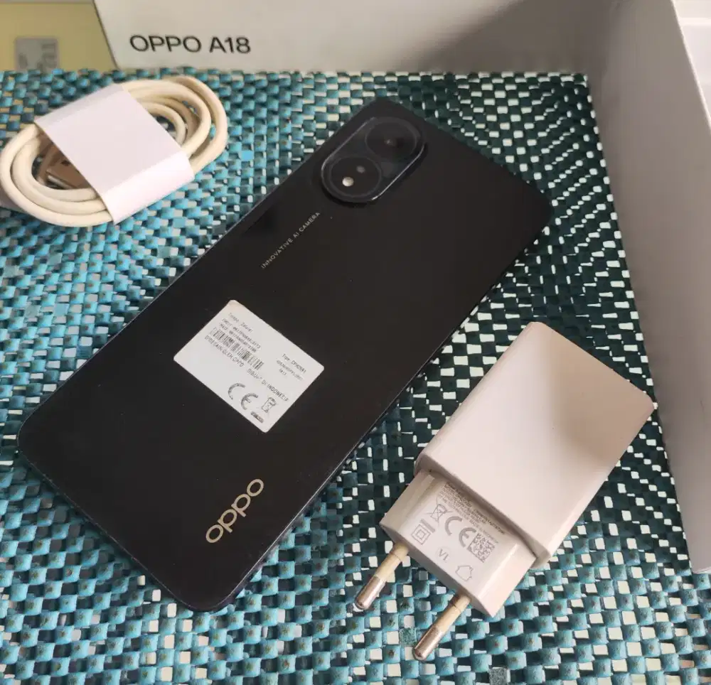 Oppo A18, 4/128Gb Fullset, bisa TT