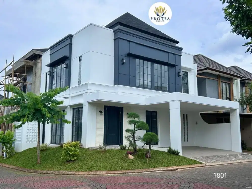 Rumah Klasik Dengan Sentuhan Modern di BSD