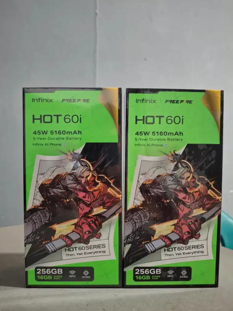INFINIX HOT 60i RAM 8/256 GB GARANSI RESMI