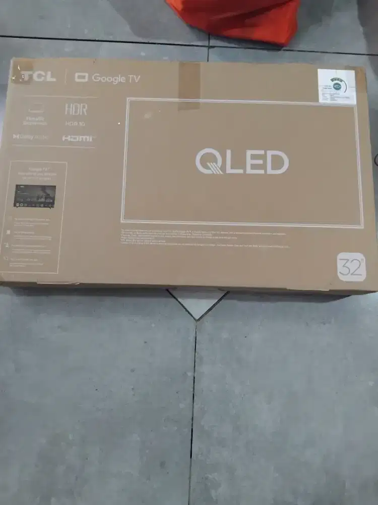 Jual tv tcl android baru masih segel