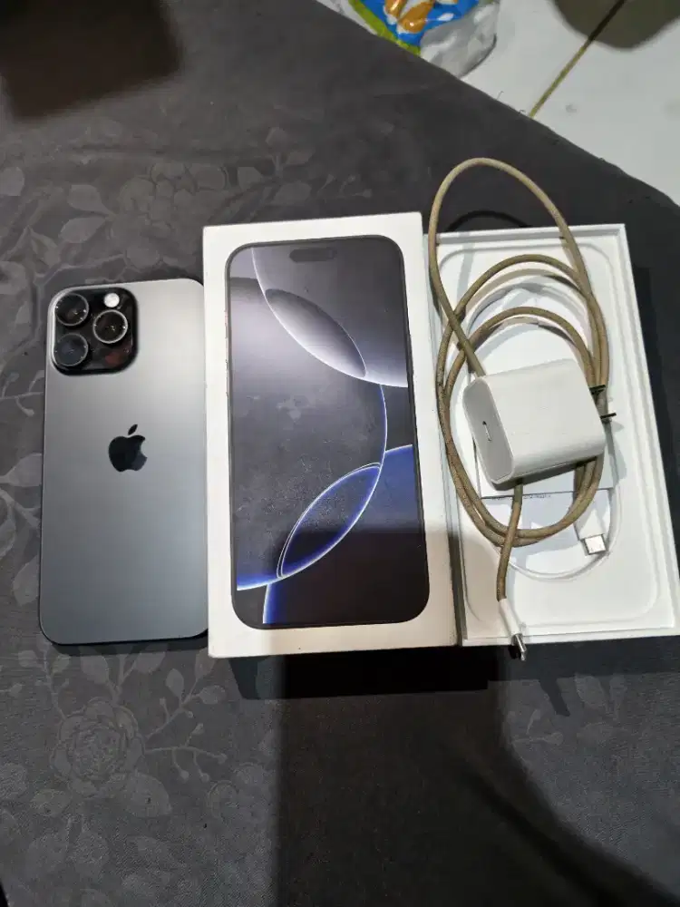 Iphone 16 promax 256 ex beacukai resmi