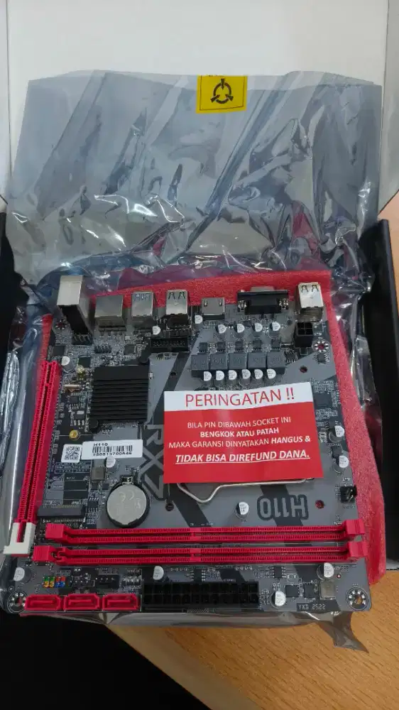 Mainboard RX7 Socket LGA1151 & Intel Core i3 gen6