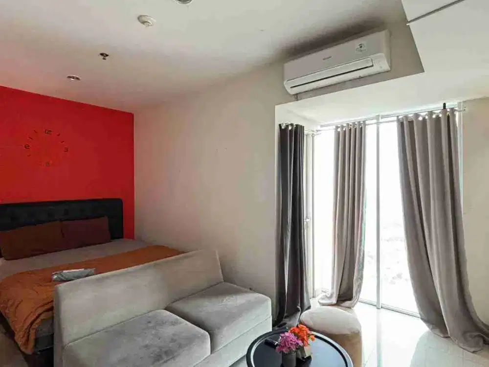 Disewakan bulanan apartemen studio