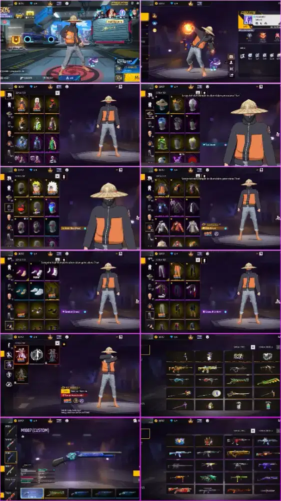 Jual akun FF murah meriah yg minat lansung inbox aja