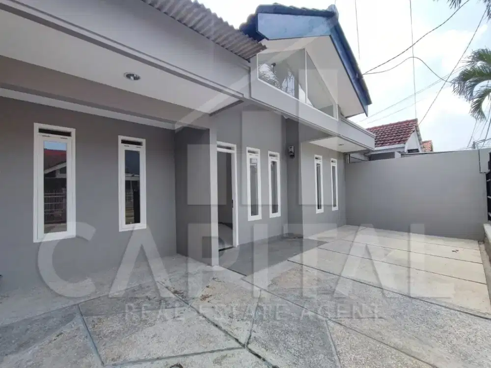 RUMAH BARU RENOV di TAMAN HOLIS INDAH I (THI I)