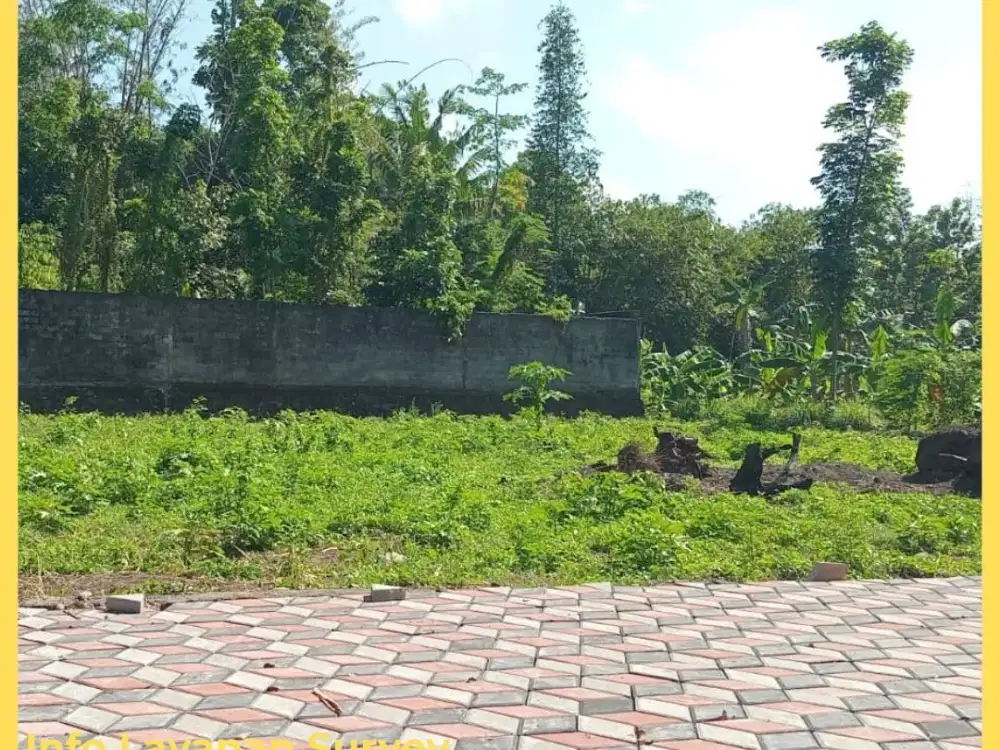 Tanah Jogja 4 Menit Gerbang Kampus UII Kaliurang