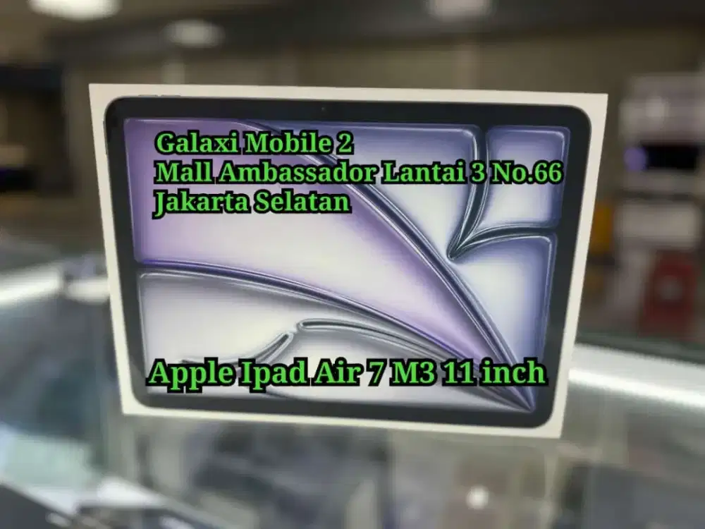 Apple Ipad Air 7 M3 11 inch Wifi 128GB Bisa Cash Kredit Tukar Tambah