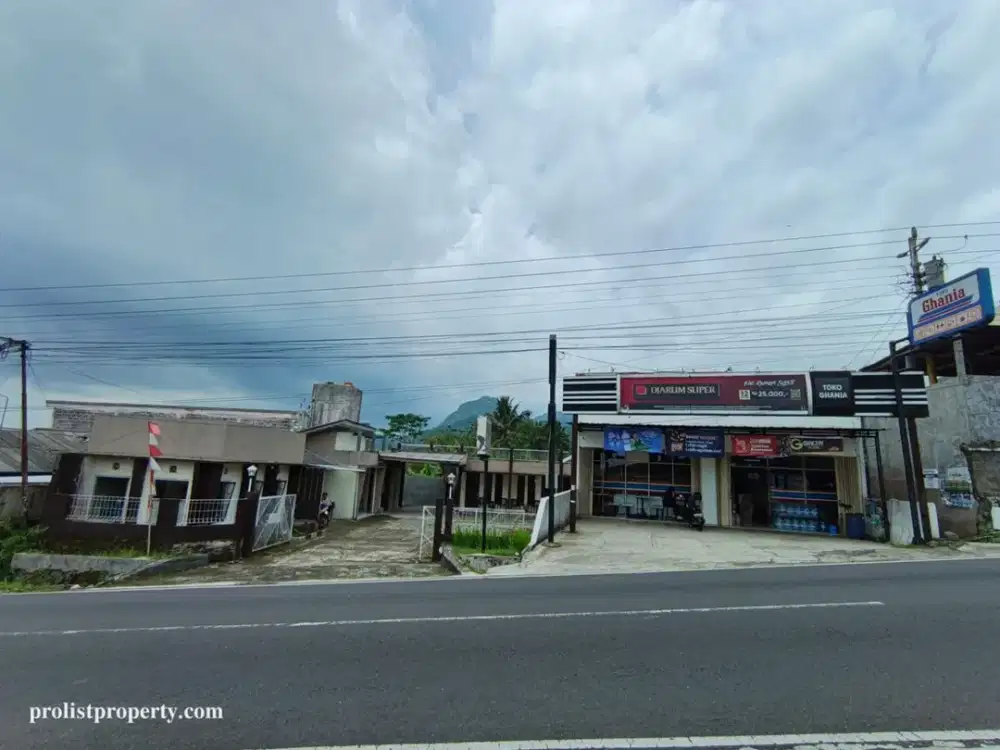 Dijual Hotel Aktif dan Mini Market Jalan Utama Baturraden 1 Menit Lokawisata