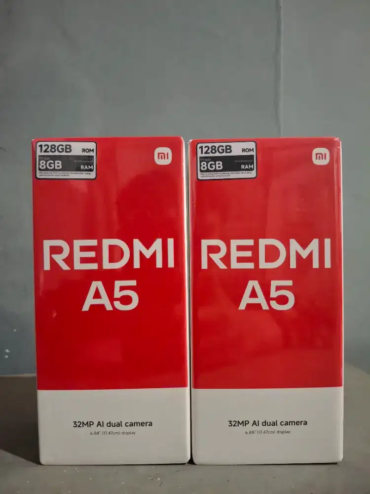 REDMI A5 RAM 4+4/128 GB GARANSI RESMI