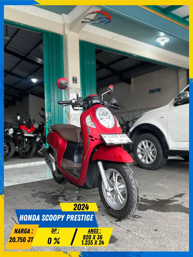 HONDA SCOOPY PRESTIGE 2024 MONGGO GASS MASZEHH HIKMAH MOTOR KEPUH
