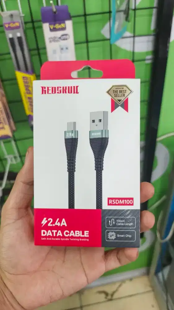 KABEL DATA MICRO REDSKULL RSDM100