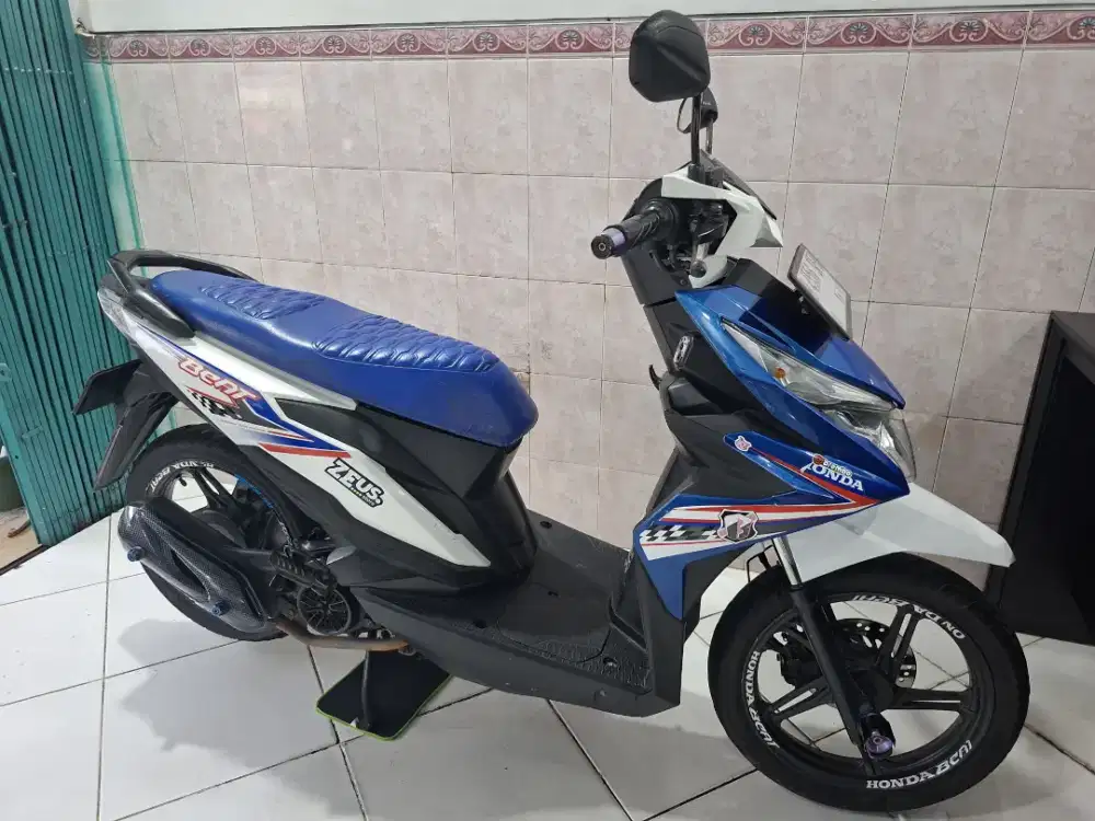 BEAT ECO TAHUN 2018 SS LENGKAP ASLI SIAP PAKEK MOTOR
