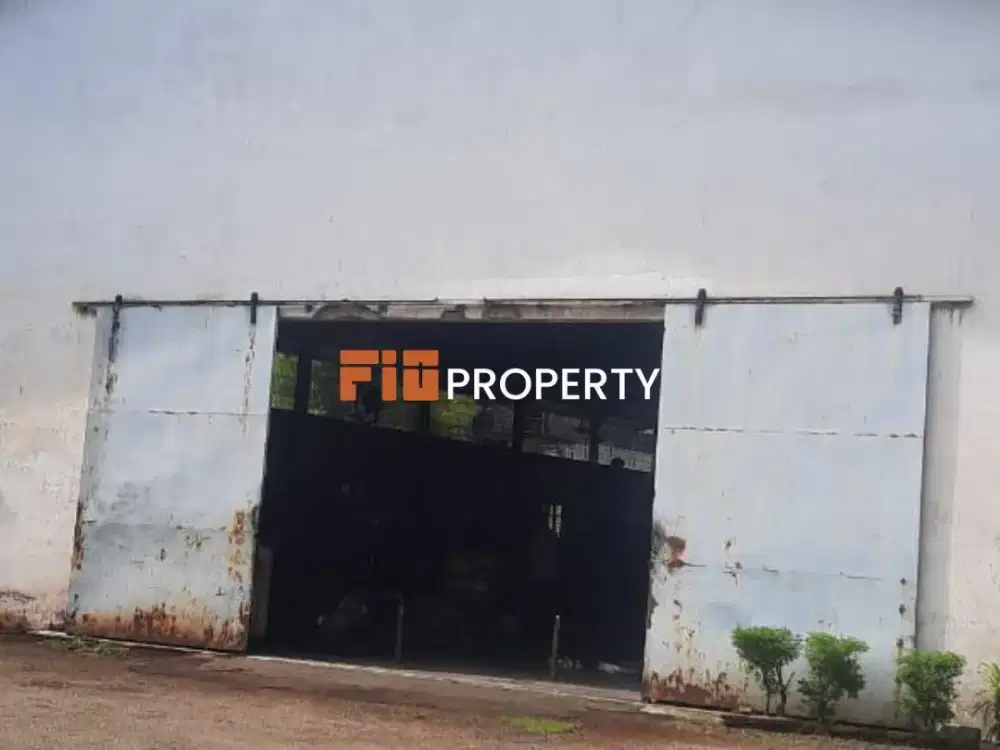 DI JUAL TANAH + GUDANG JL SM RAJA