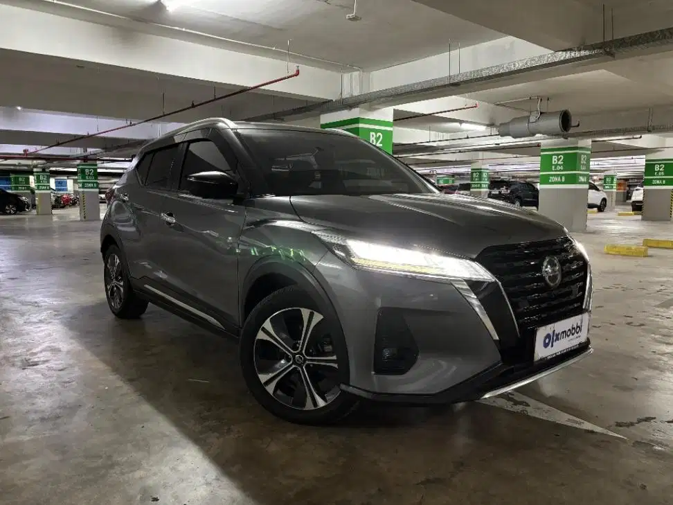 DP MURAH Nissan Kicks 1.2 Bensin-AT 2021 Abu-Abu CDFSB