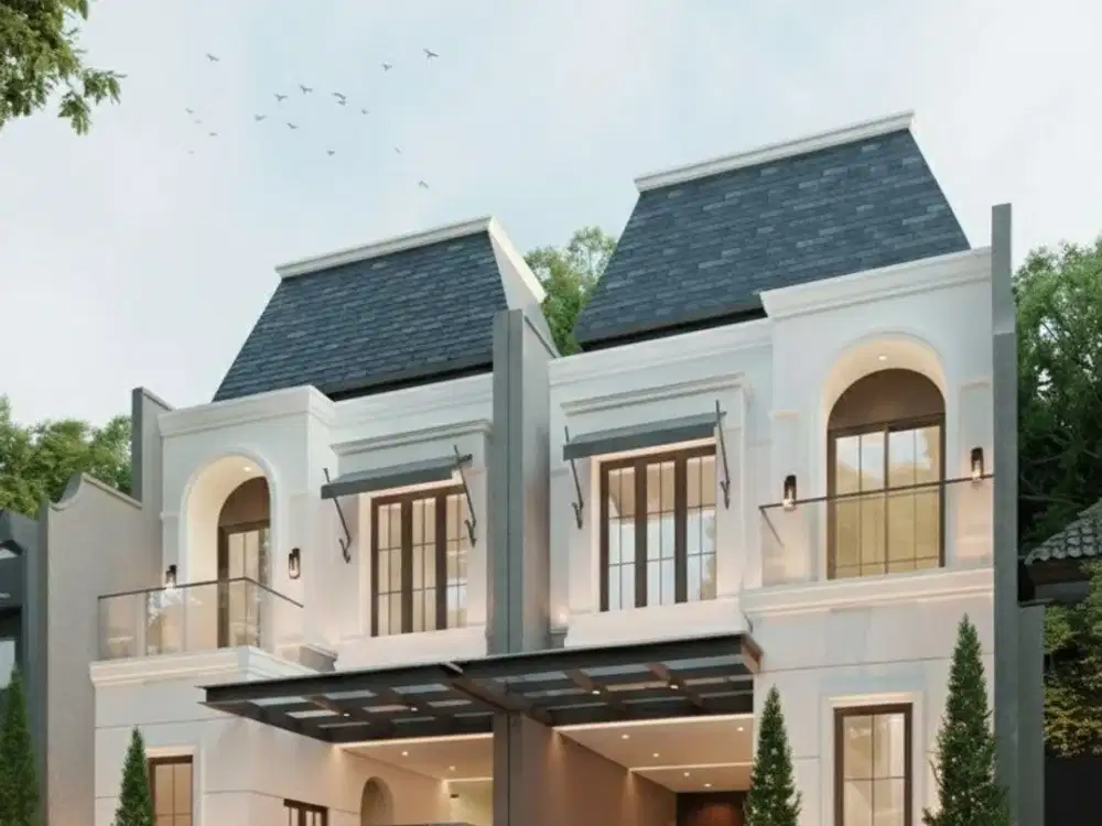 Dijual Rumah ON Progress Manyar Indah American Style