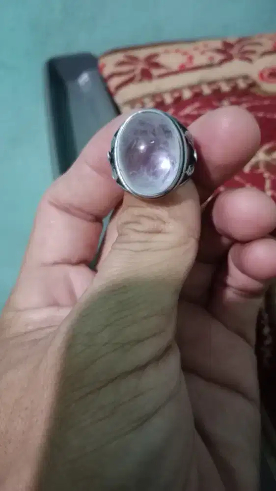 Jual batu akik kecubung es rp200 nego minat WA ajh