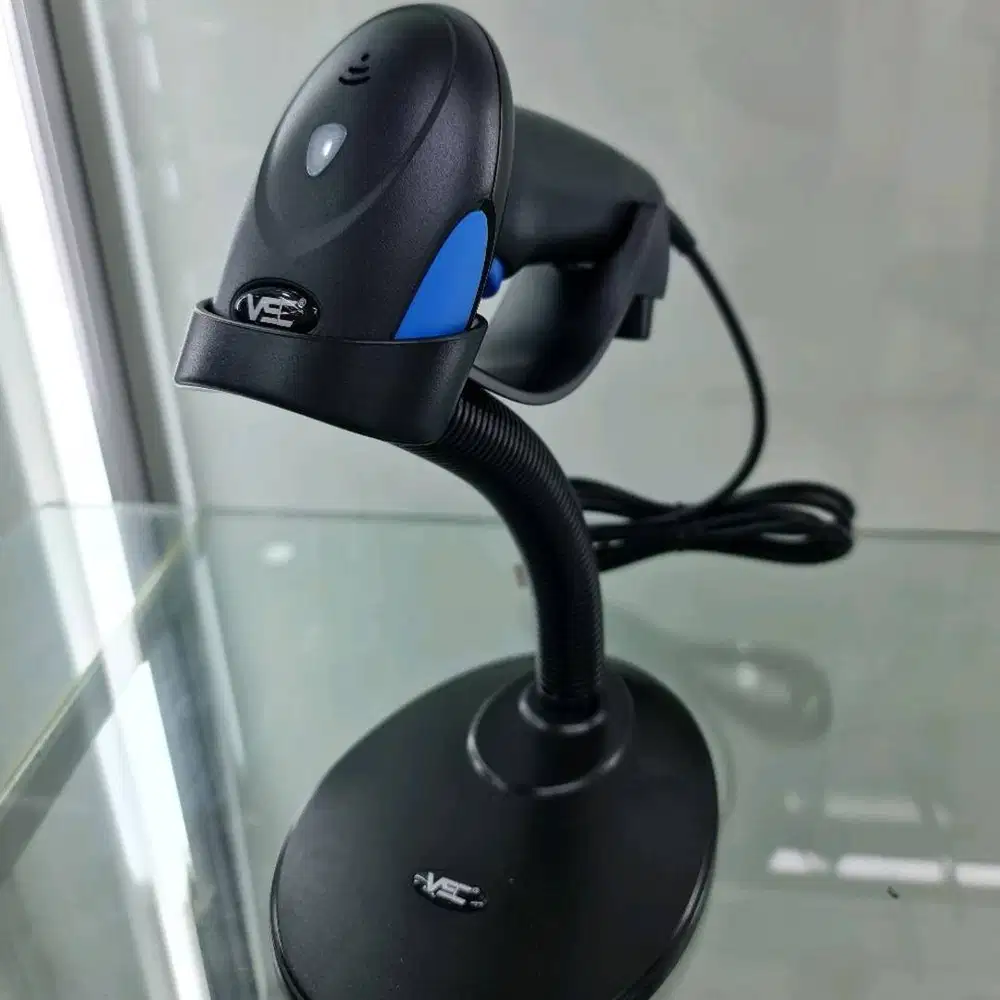 barcode scanner VSC BS 395A 1D 2D USB BLUETOOTH WIRELESS with STAND