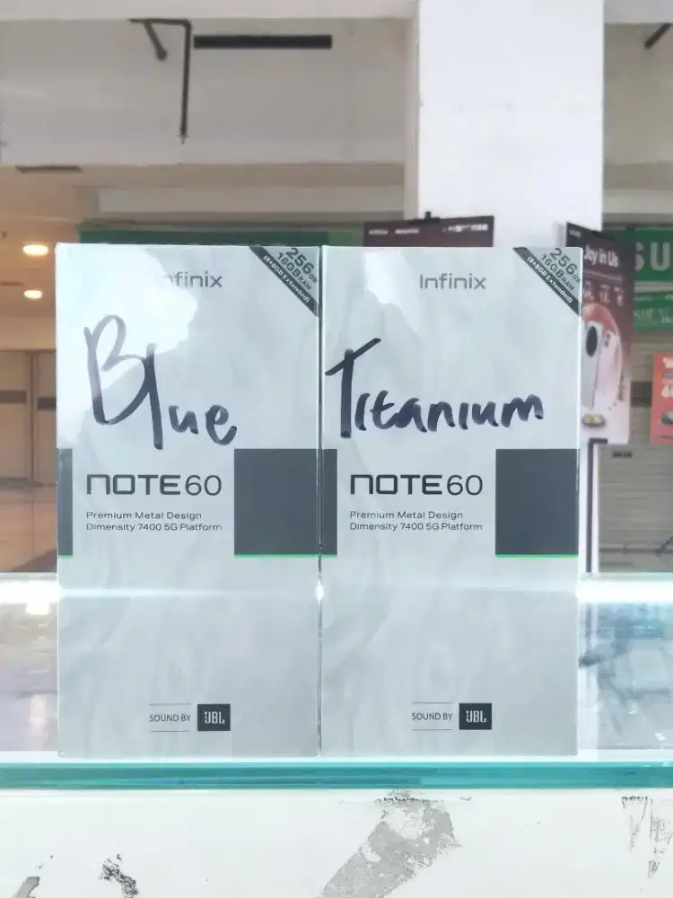 INFINIX NOTE 60 SERIES 8/256GB RESMI BNIB