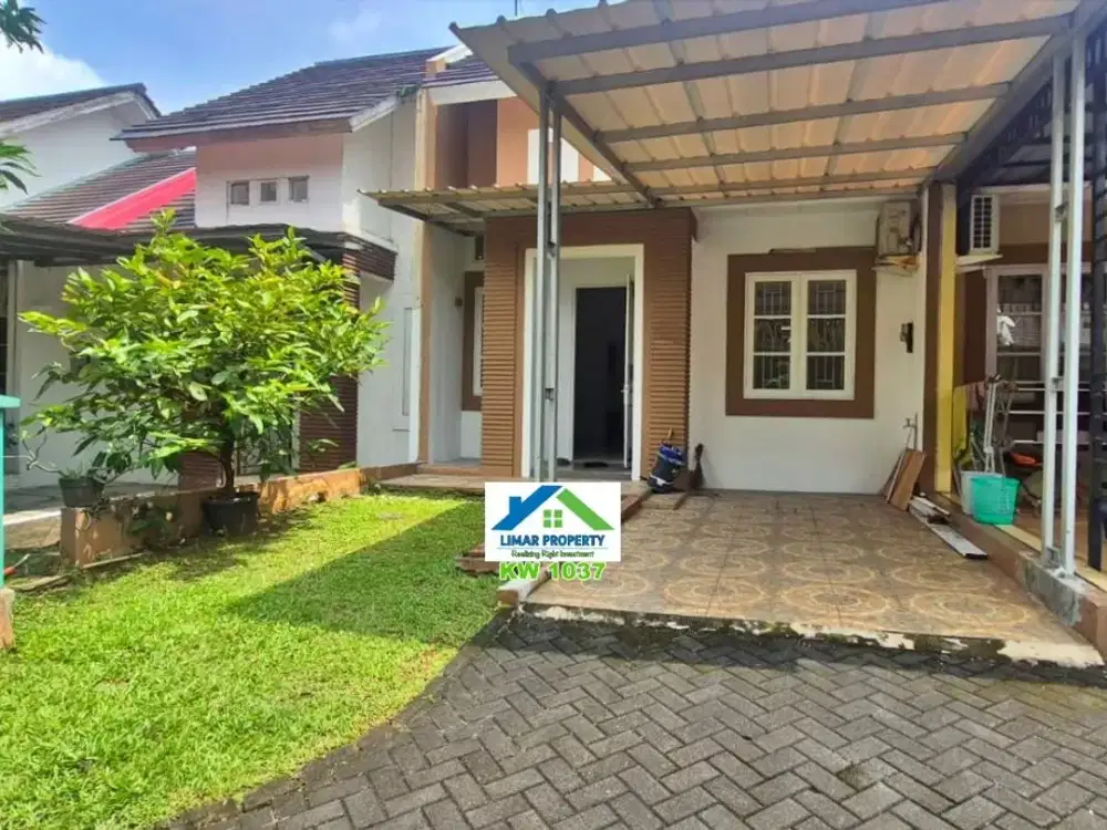 Rumah Siap Huni Nyaman Terawat Cluster Favourite Kota Wisata Cibubur