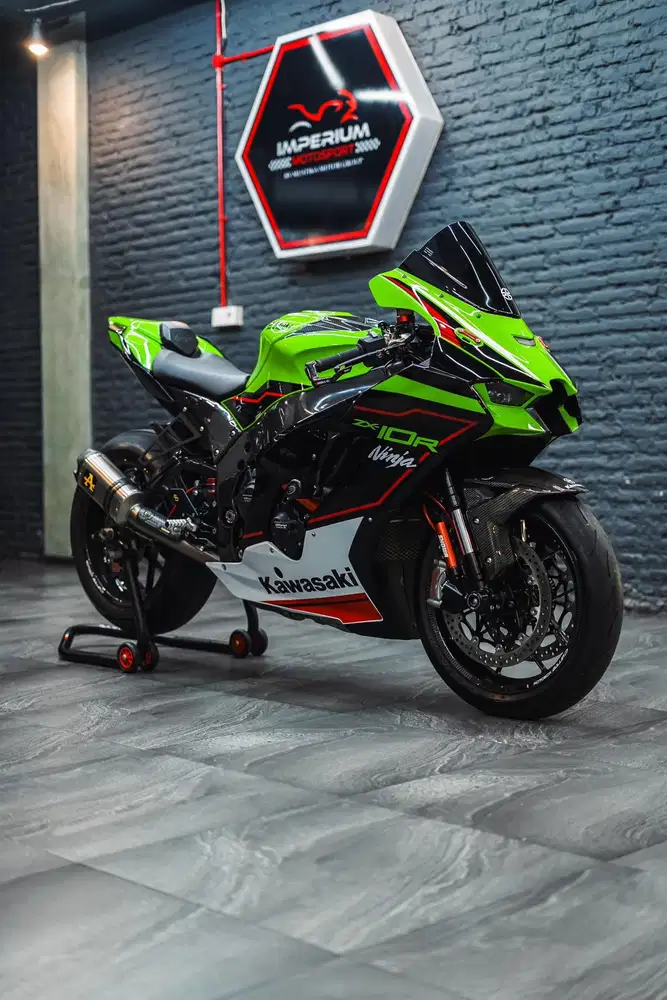 ZX10R 2021 Green KRT Full Mods