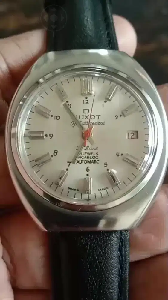 Jam Duxot Automatic. Tahun 1974. Original Swiss ETA.