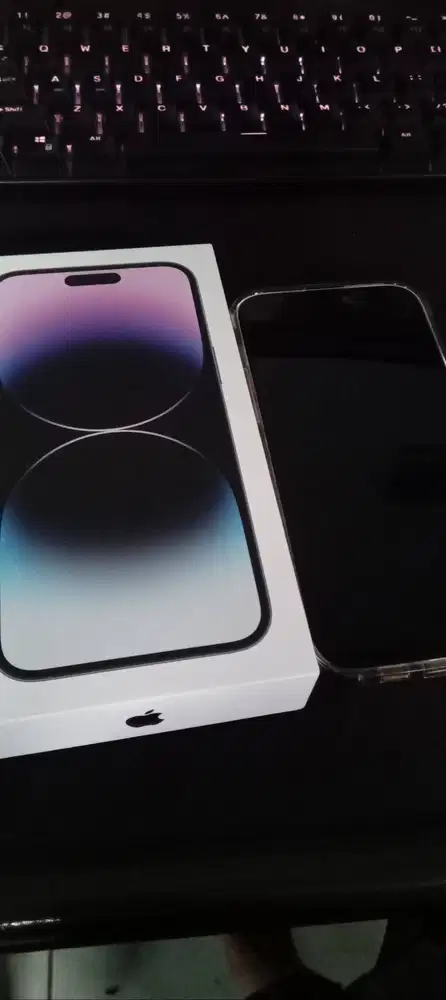 Iphone 14 pro max 256gb ibox deep purple MULUS LIKE NEW