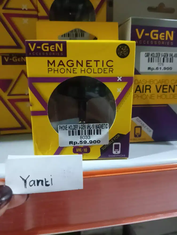 PHONE HOLDER V-GEN VHL-10 MAGNETIC | ATLANTIS DAHSYAT