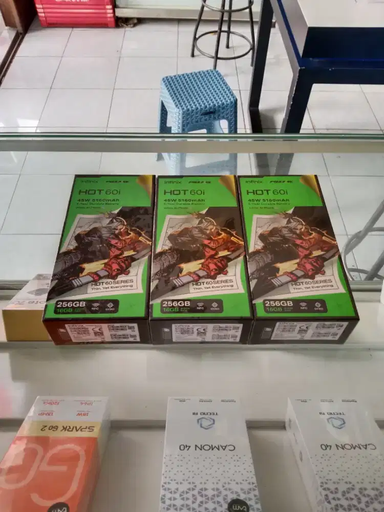 Berminat silahkan WA Infinix Hot 60i NFC 8+8/256 Garansi resmi 1thn