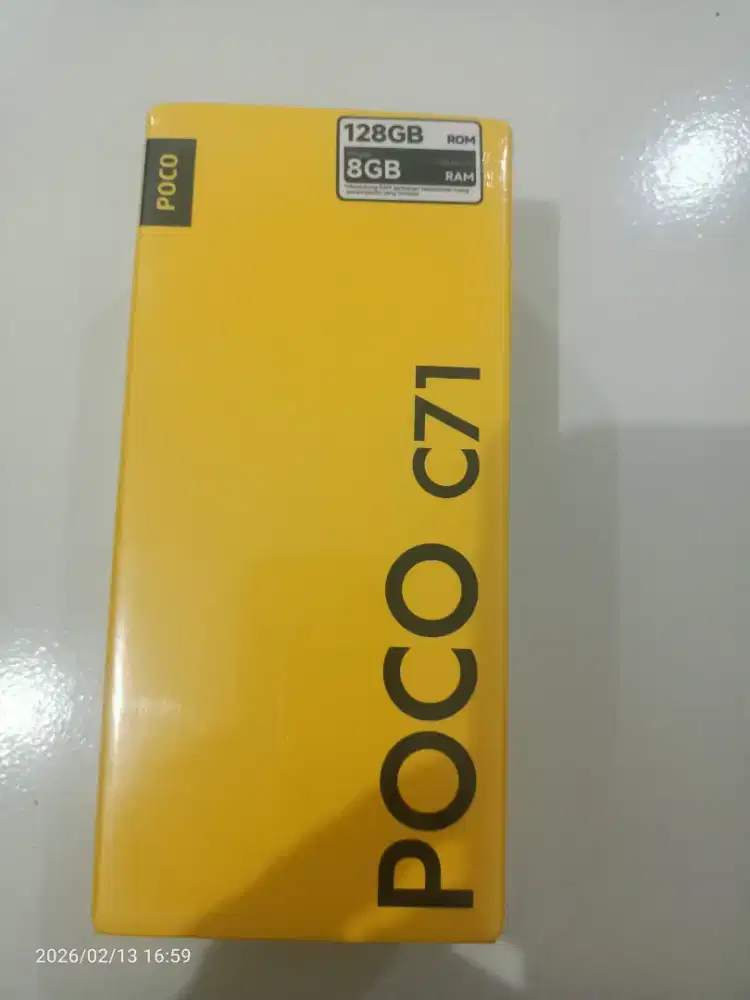 Dijual hp poco c71 ram 8/128