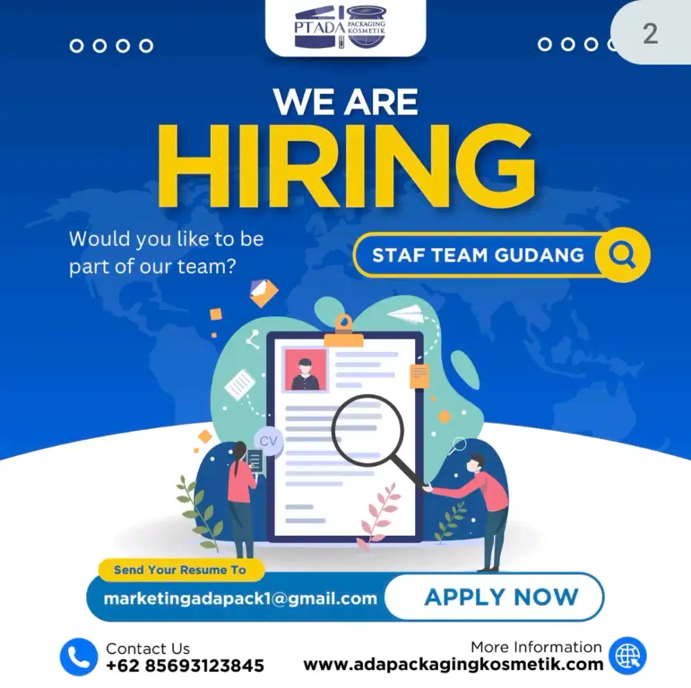 Staff Gudang Warehouse