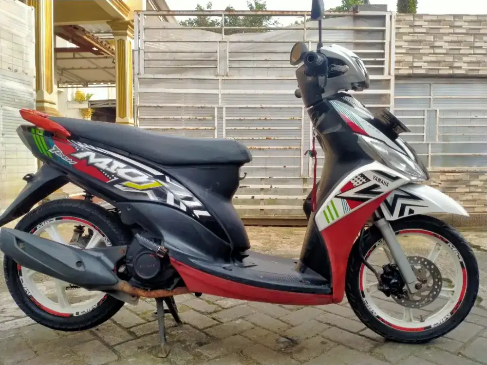 Yamaha Mio j injeksi lengkap motor sehat keterangan detail dibawah