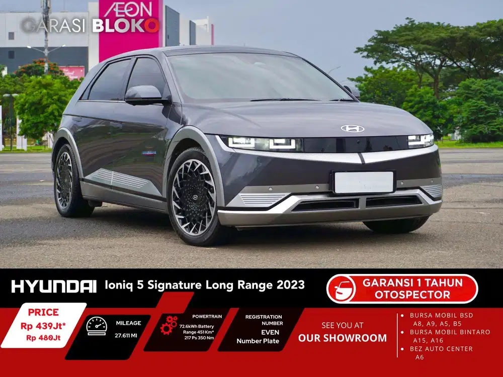 (Warranty ON) Hyundai Ioniq 5 EV Signature Long Range 2023
