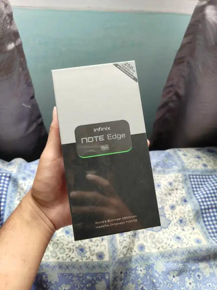Infinix Note Edge 5G 8/256Gb Black NEW SEGEL (Kondisi Baru)
