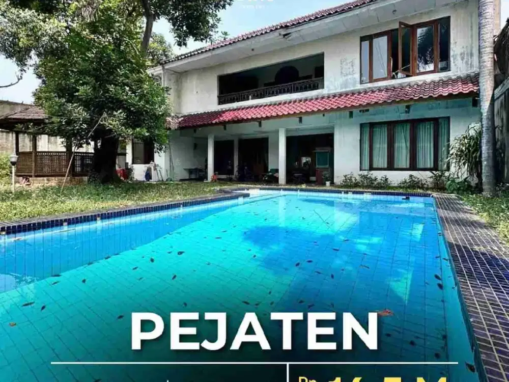 Turun Harga Rumah Siap Huni Kolam Renang di Pejaten Jakarta Selatan