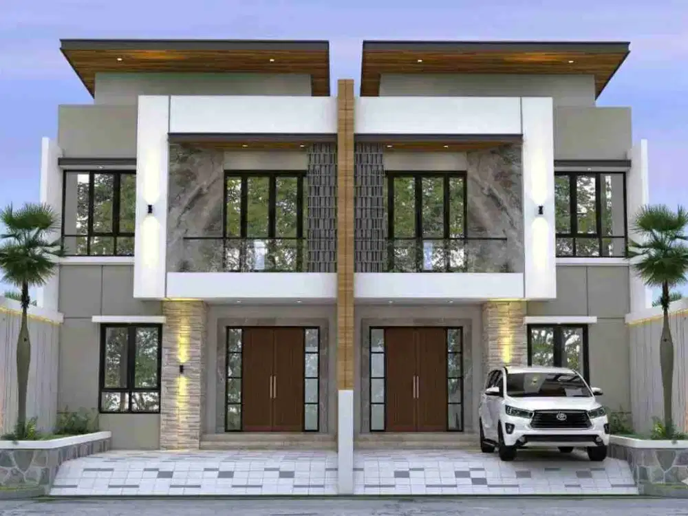 Rumah Gress Jemursari. 2 Lantai