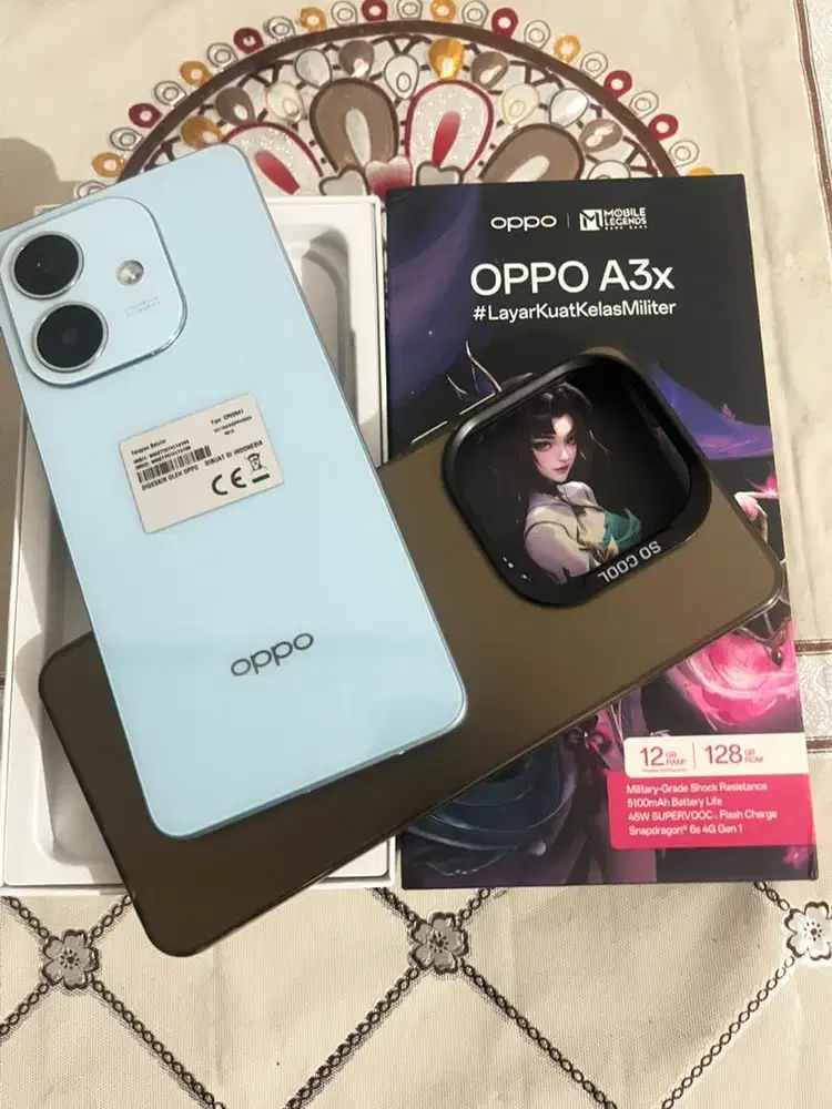Oppo A3x 6/128 fulset ori