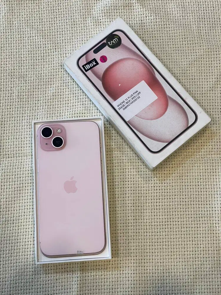 Iphone 15 Plus 256gb ibox like new
