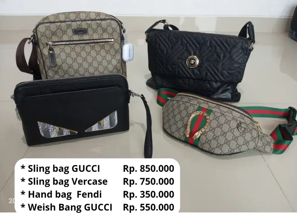 Borongan tas brand italy