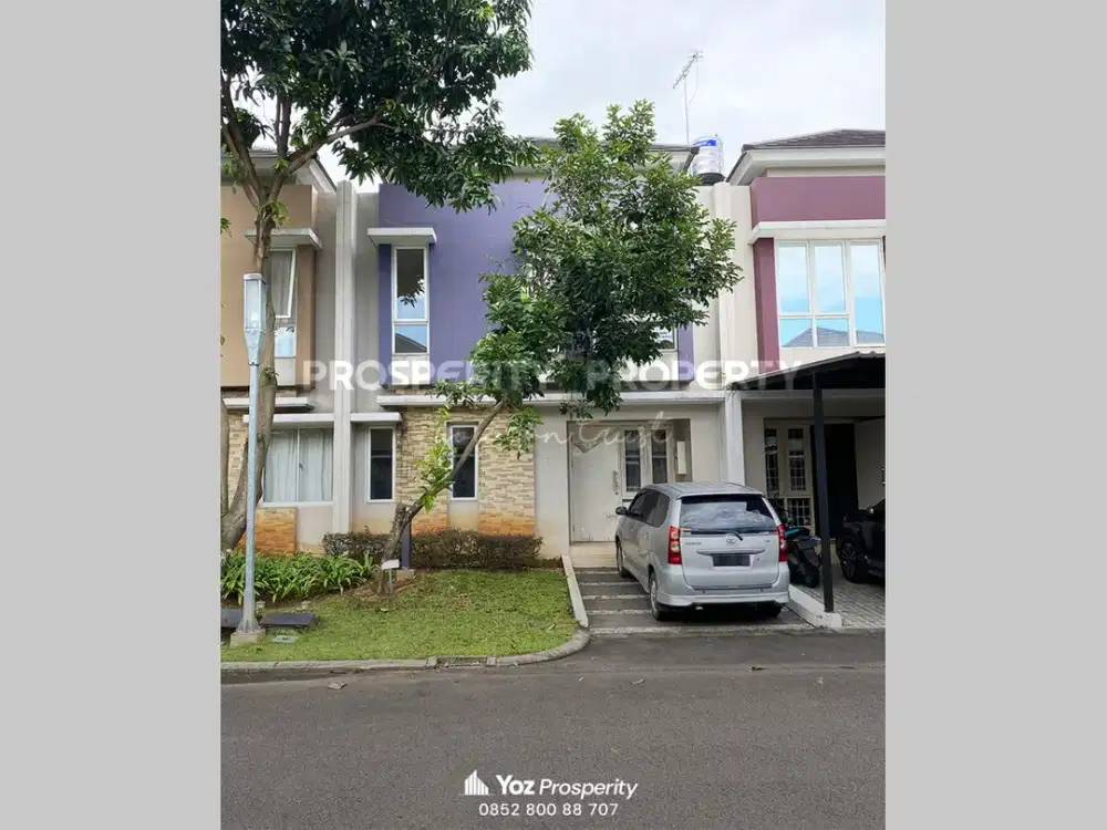 Rumah Langka Standard Developer di Cluster Thomson Kawasan Scientia Summarecon Gading Serpong Selangkah Ke UMN dan Pradita University