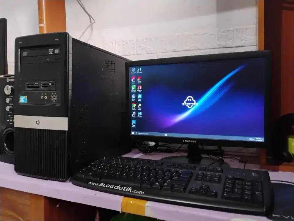 Pc editing intel core i7 + vga nvidia + ram 8gb + monitor 19 samsung