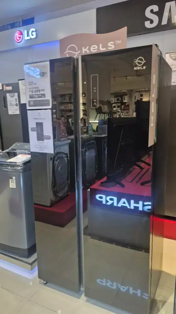 Ready stok kulkas side by side murah