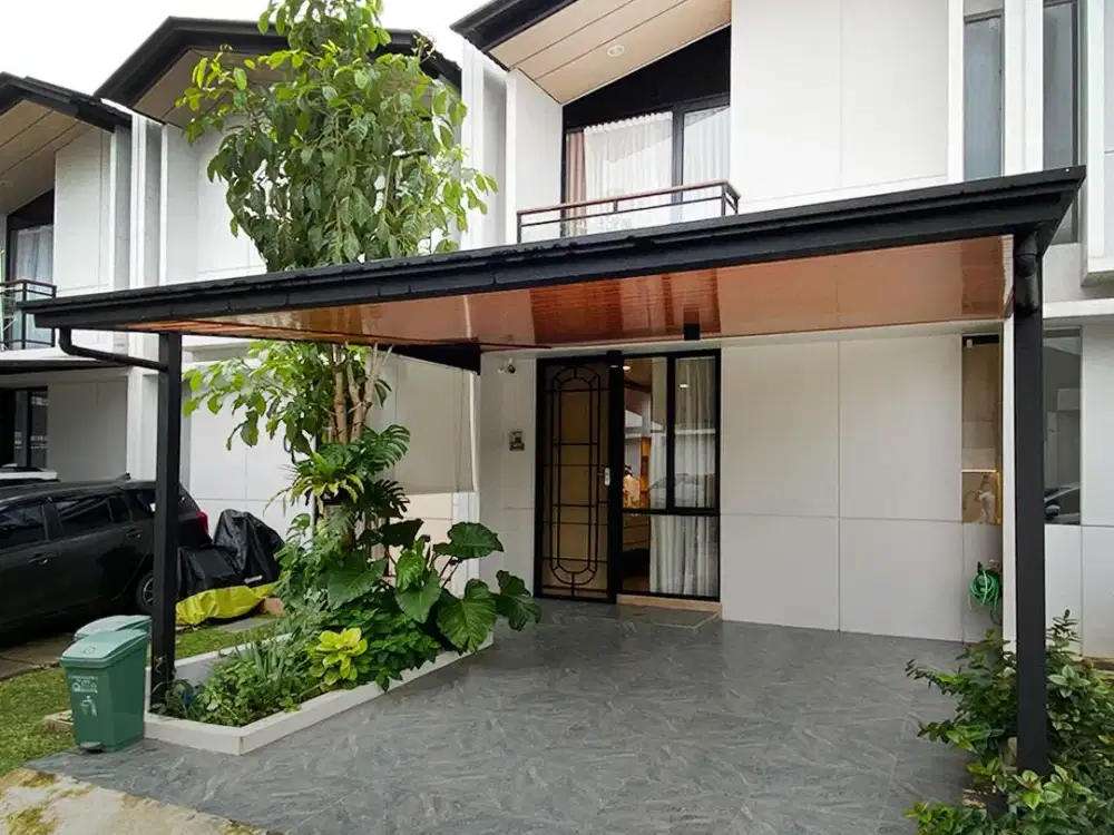 Rumah Rapi Baru Renovasi Siap Huni di Cluster Cendana Icon Lippo Karawaci Utara Akses Tol Tangerang - Jakarta Terdekat