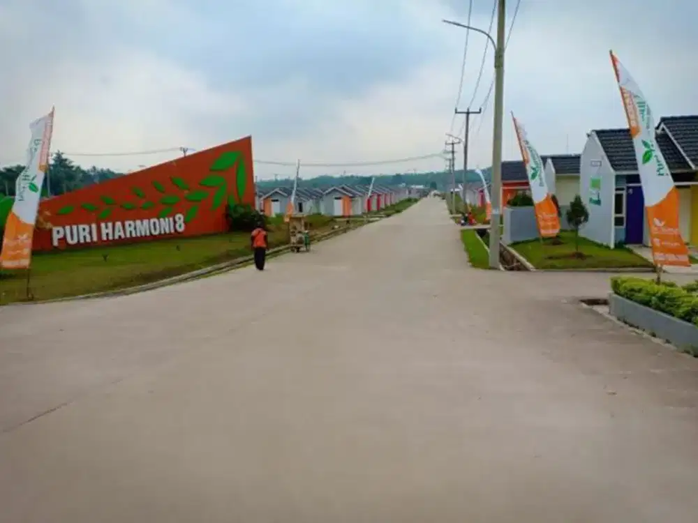 Rumah siap huni secondary di parungpanjang 12 menit stasiun CommuterLine