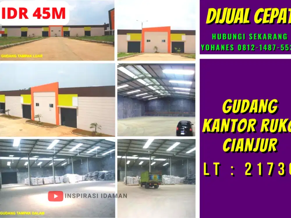 Gudang Kantor Ruko Cianjur